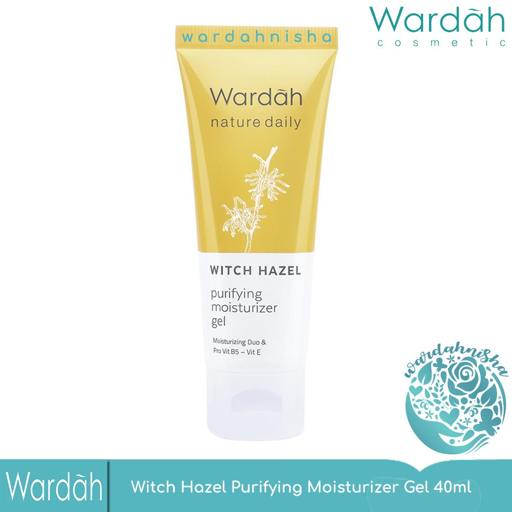 ✿ELYSABETHME✿ Wardah Nature Daily With Hazel moisturizer pelembab kulit berminyak