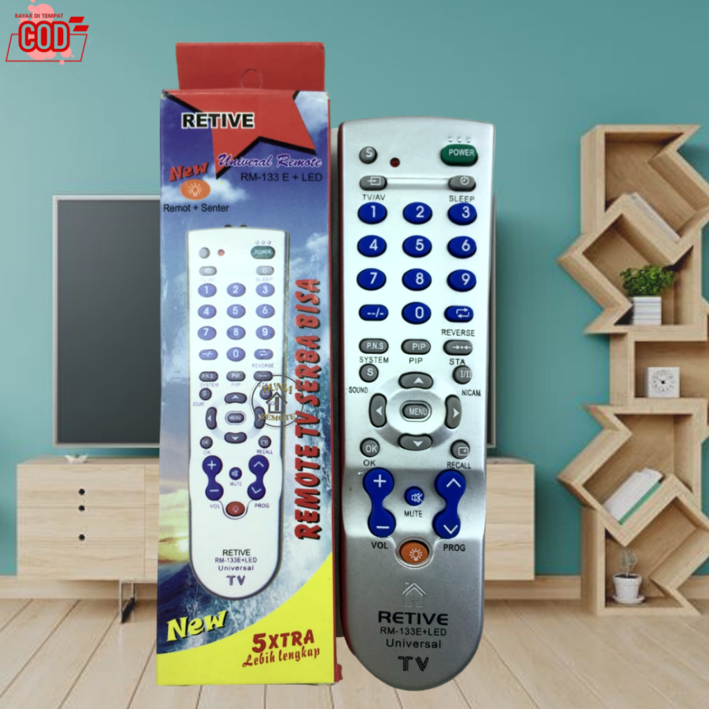 Remot Remote Series Tv Multi Tabung Led Lcd Universal