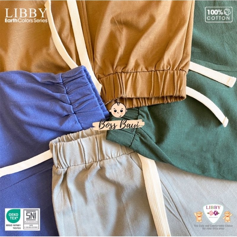 LIBBY - Tom Shorts Cotton / Celana Pendek Polos Bayi Anak