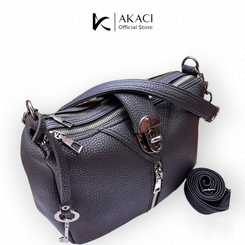 Akaci Tas Selempang Dassy 2 ruang AK 01-6579 Slingbag wanita THR