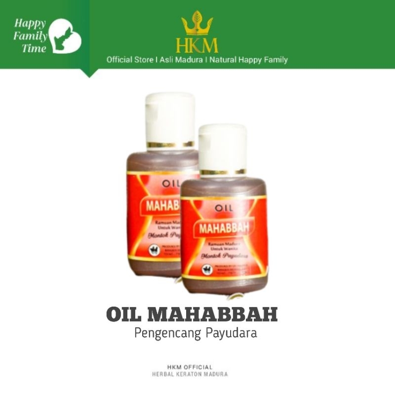Cream Montok Payudara - Oil Mahabbah - Obat Pembesar Payudara [HKM]