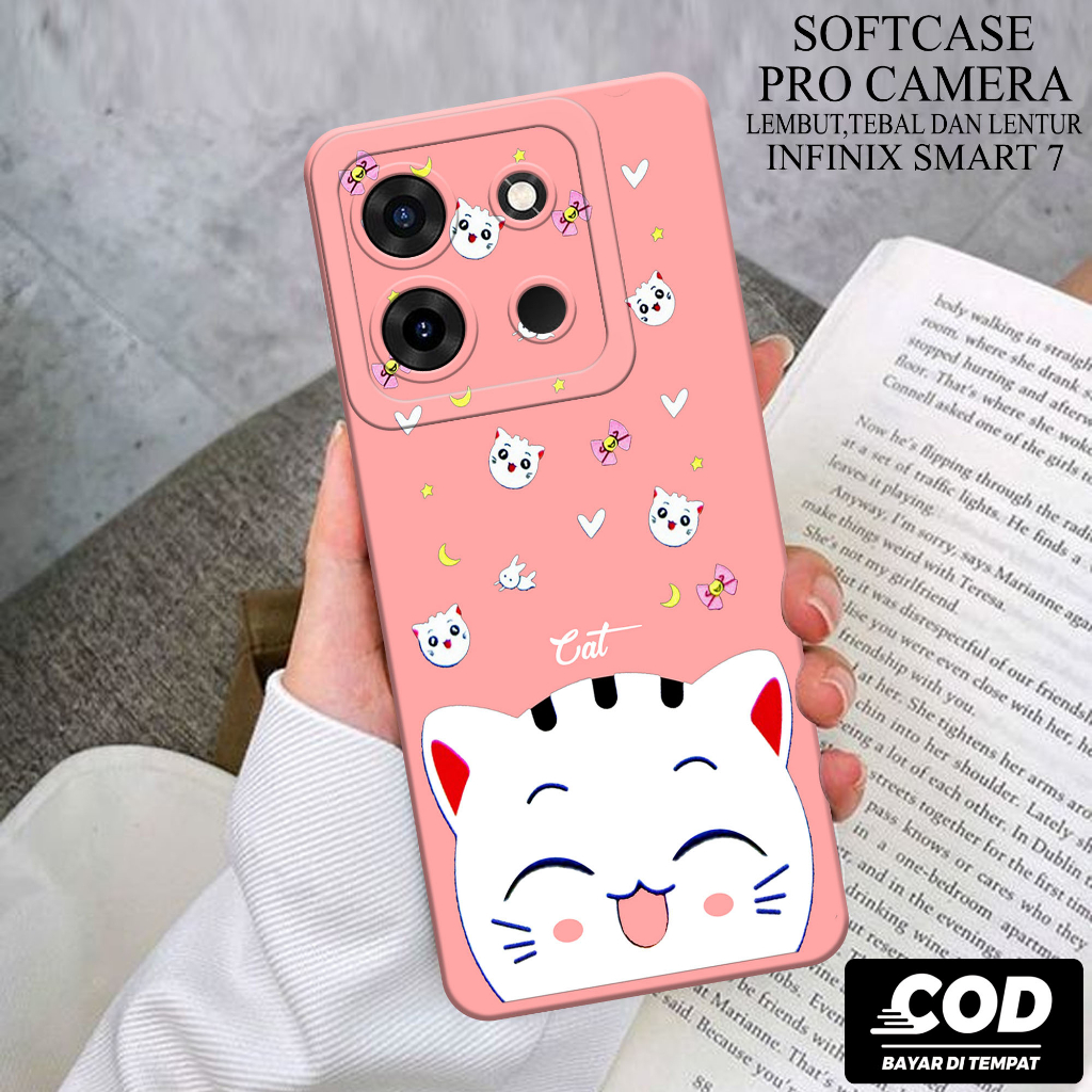 Case Hp Infinix Smart 7 2023 - Softcase Infinix Smart 7 Terbaru - Casing Infinix Smart 7 - Kesing In