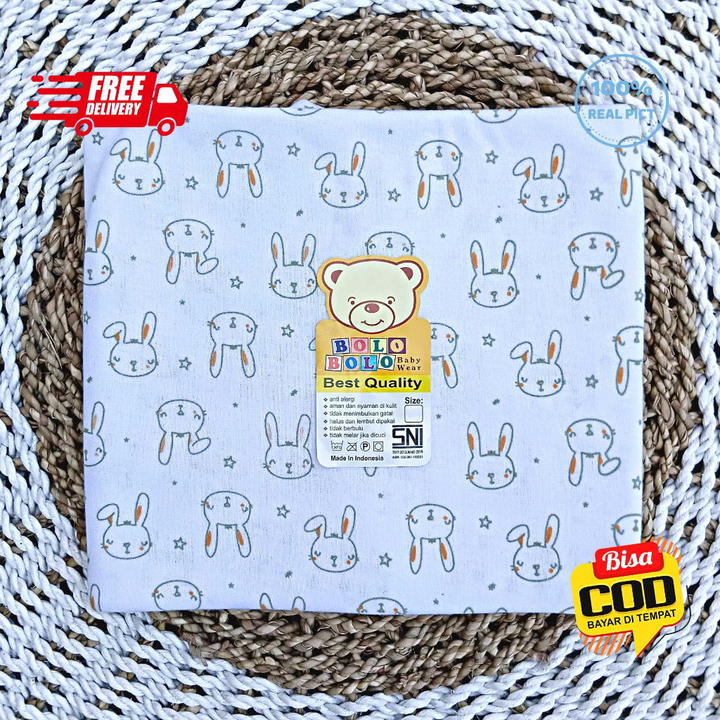 SALE 7.7 - 3 PCS PERNEL BAYI BEDONG BAYI KAOS BOLO-BOLO SERIES HIJAU