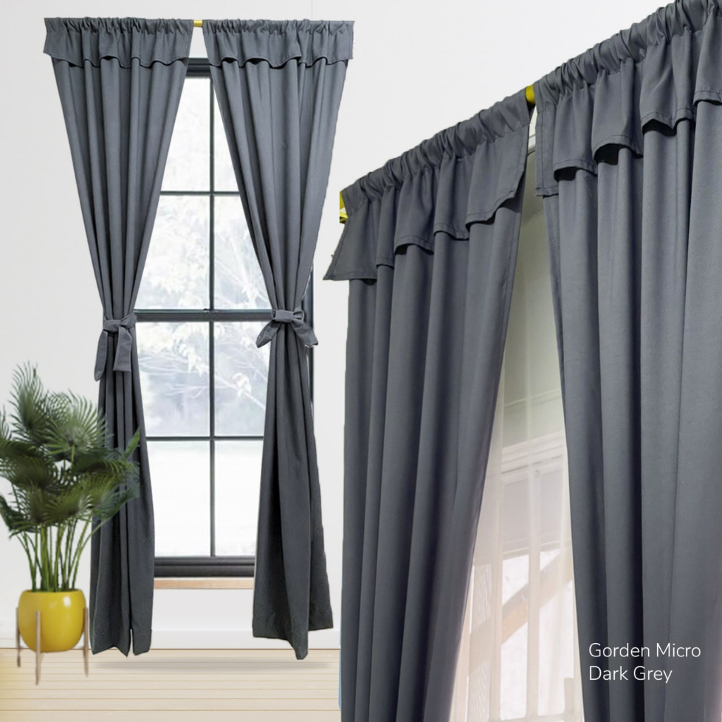 GORDEN / HORDENG PINTU JENDELA SERUT MICRO Tirai Pintu Hordeng jendela Pintu Rumah Minimalis Java Ba