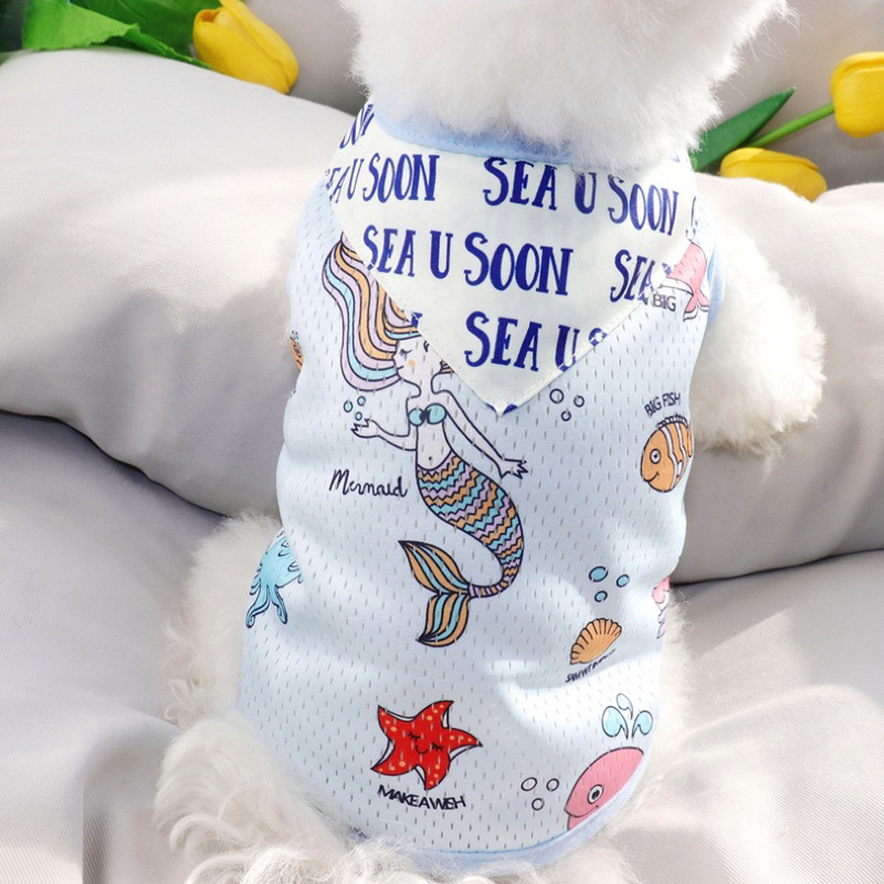 Sea you soon korea bib tee