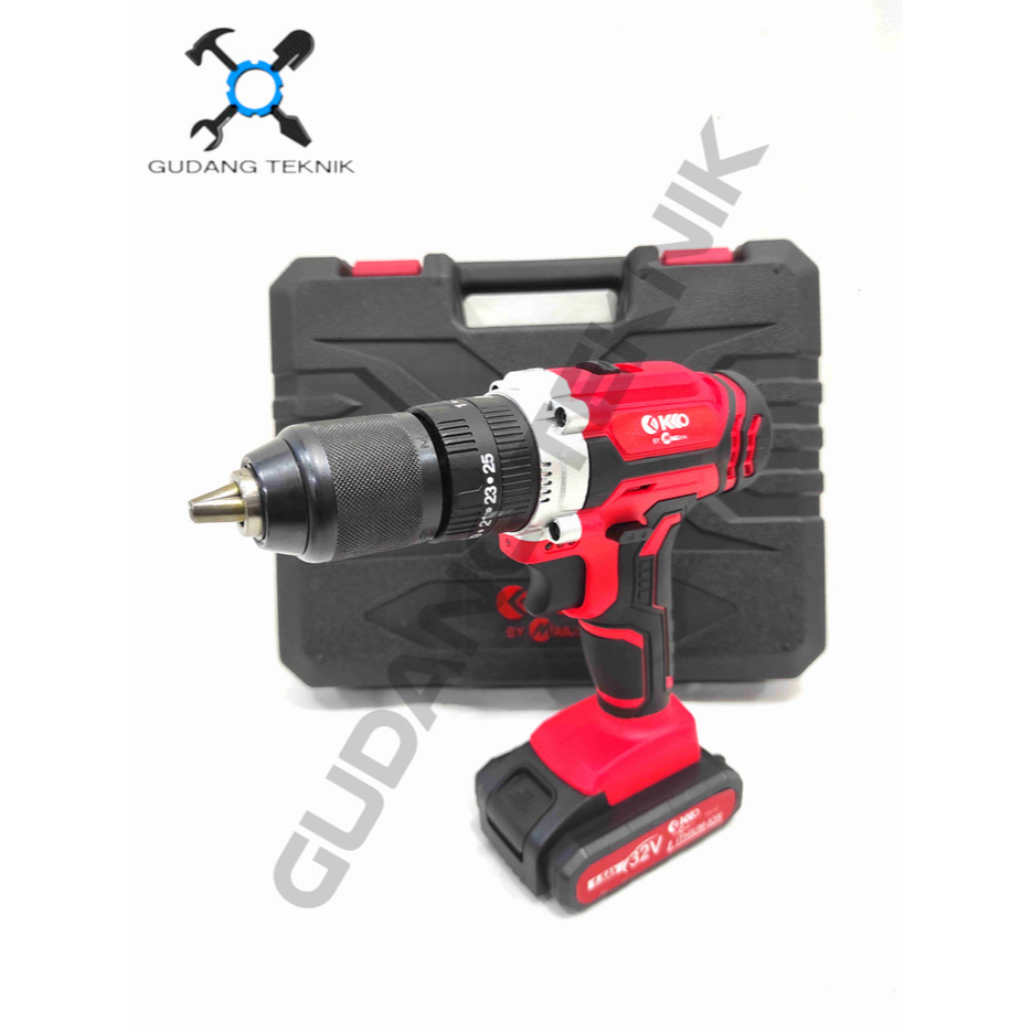 Mesin Bor Tangan BATERAI 10mm 32 Volt SH190 MAILTANK X KKO12 KKO / Impact Drill CORDLESS Bor Besi Kayu Beton 10 MM 32V KKO 12 SH 190 KKO X MAILTANK