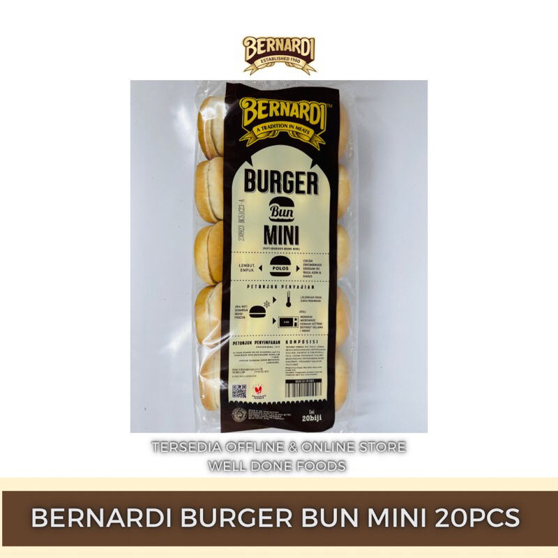 

Bernardi Burger Bun Mini Tray 20pcs