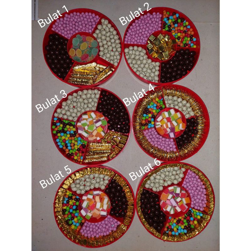

Parcel Coklat Motif bulat mewah elegan