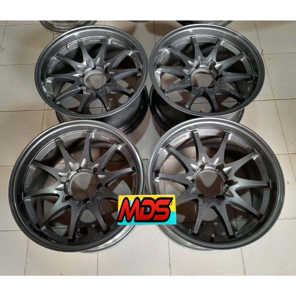 VELG MOBIL CE28 RING 18 LEBAR 9 PCD 6X139,7 VELG MOBIL BEKAS PAJERO, FORTUNER, HILUX, RANGER