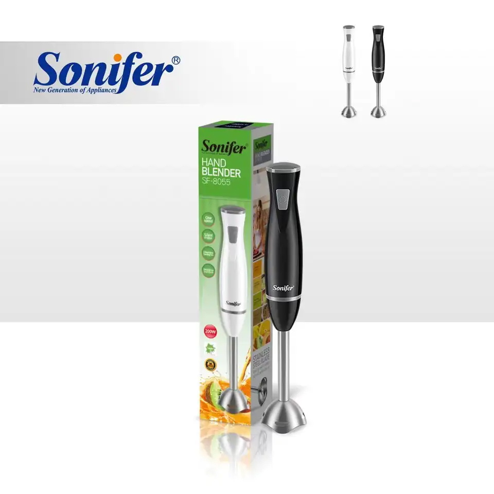 SONIFER HAND BLENDER MULTIFUNGSI BLENDER TANGAN STAINLESS