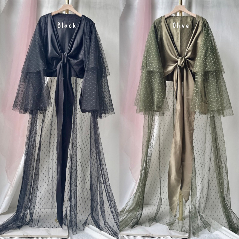 PRINCESSA DRESS SATEEN VELVET TILLE // DRESS LEBARAN TERBARU