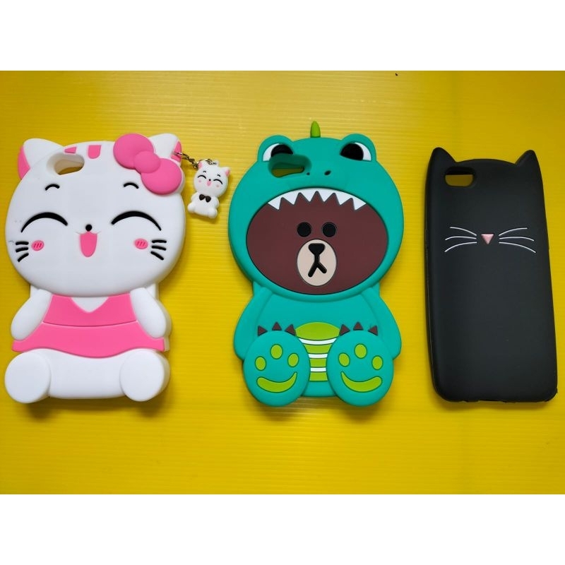 OPPO F3PLUS CASE BONEKA 3D RANDOM