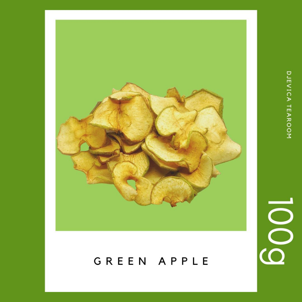 

Dried Green Apple Slice / Apel Hijau Iris Kering - 100 gram