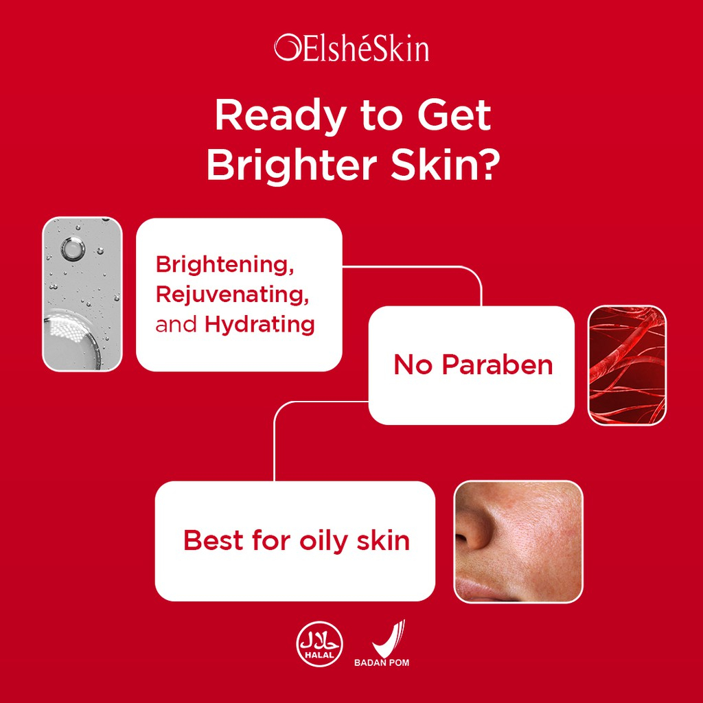 ❤ MEMEY ❤ ELSHESKIN Brightening Cream 15g | 4% Niacinamide