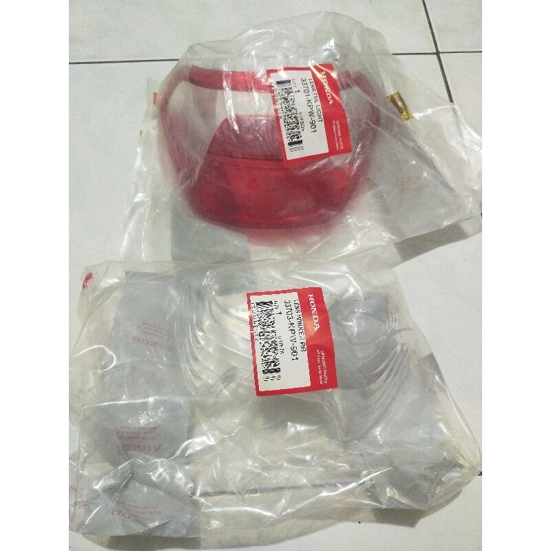 mika kaca stop sein riting set Honda Kirana ORI ahm