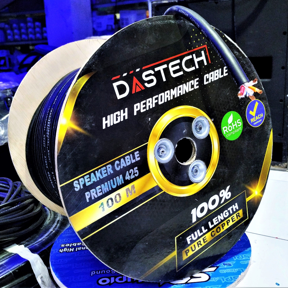 KABEL SPEAKER ISI 4 DASTECH PREMIUM 4 x 2.5 Kabel speaker PREMIUM DASTECH 425 meteran