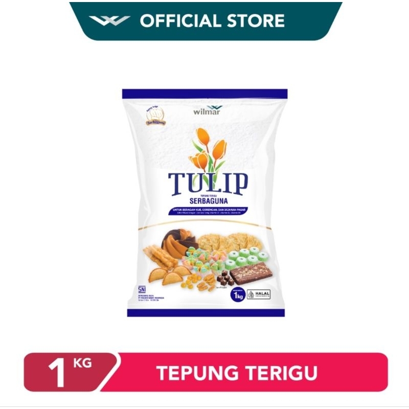 

Tulip Tepung Terigu Serbaguna 1kg ( 1pcs)