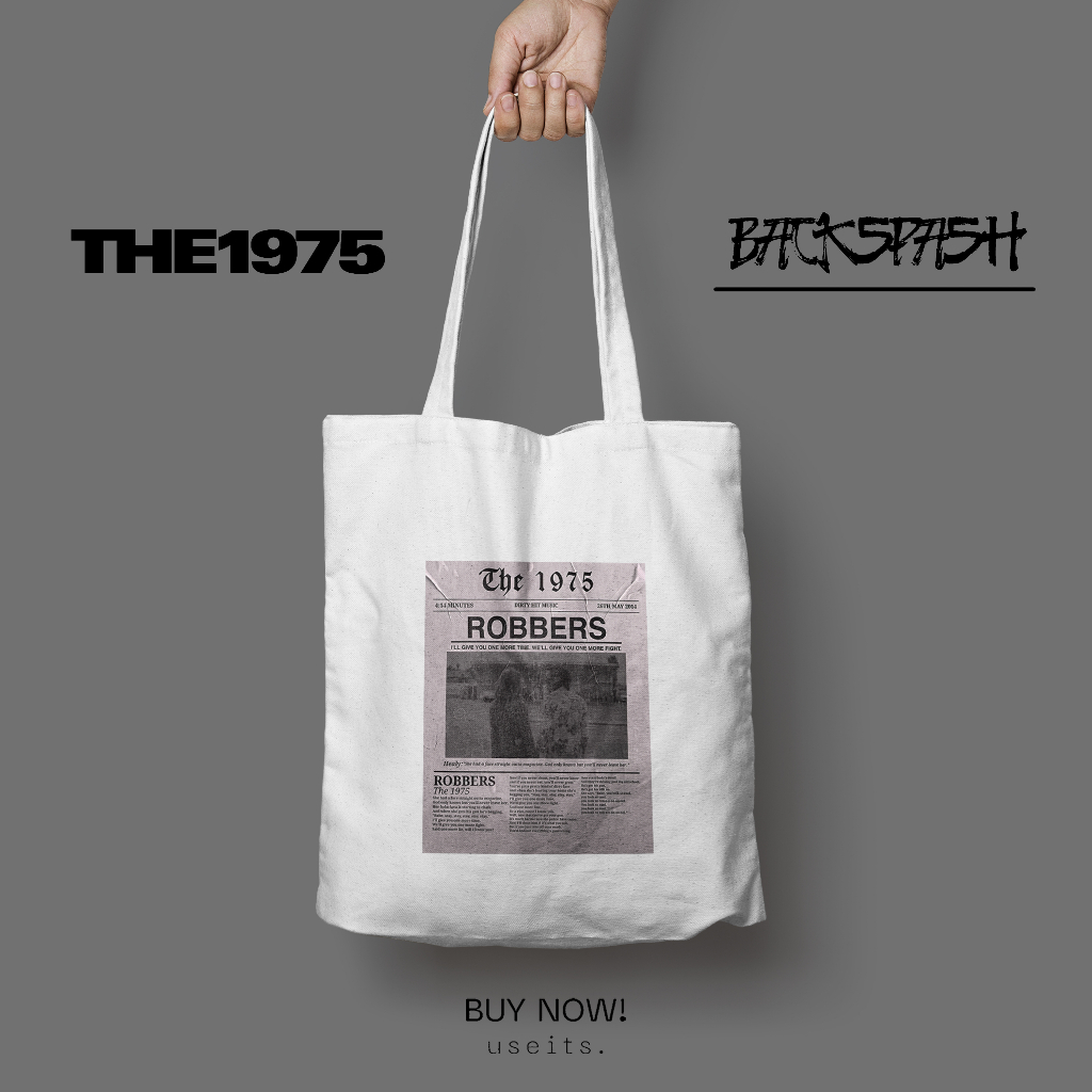 Totebag Tas Band 1975 Pria Wanita - 1975