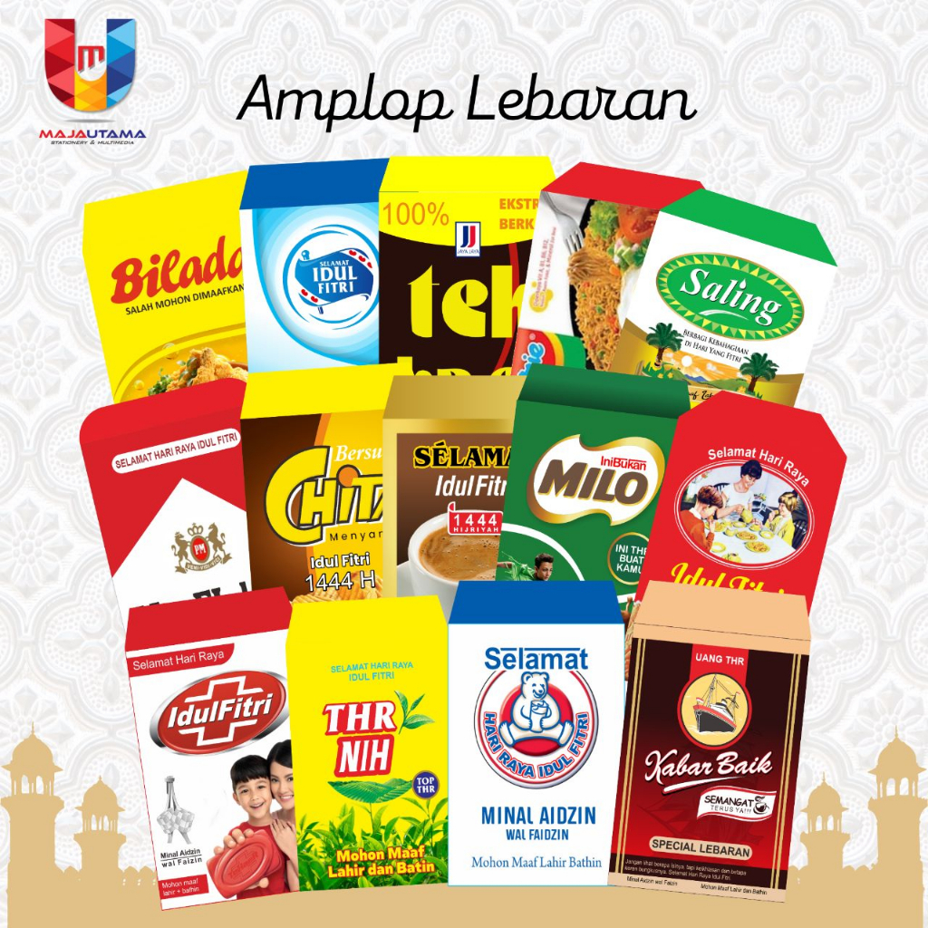 

AMPLOP/ANGPAU LEBARAN UNIK SNACK VIRAL 2023 / 1444 H
