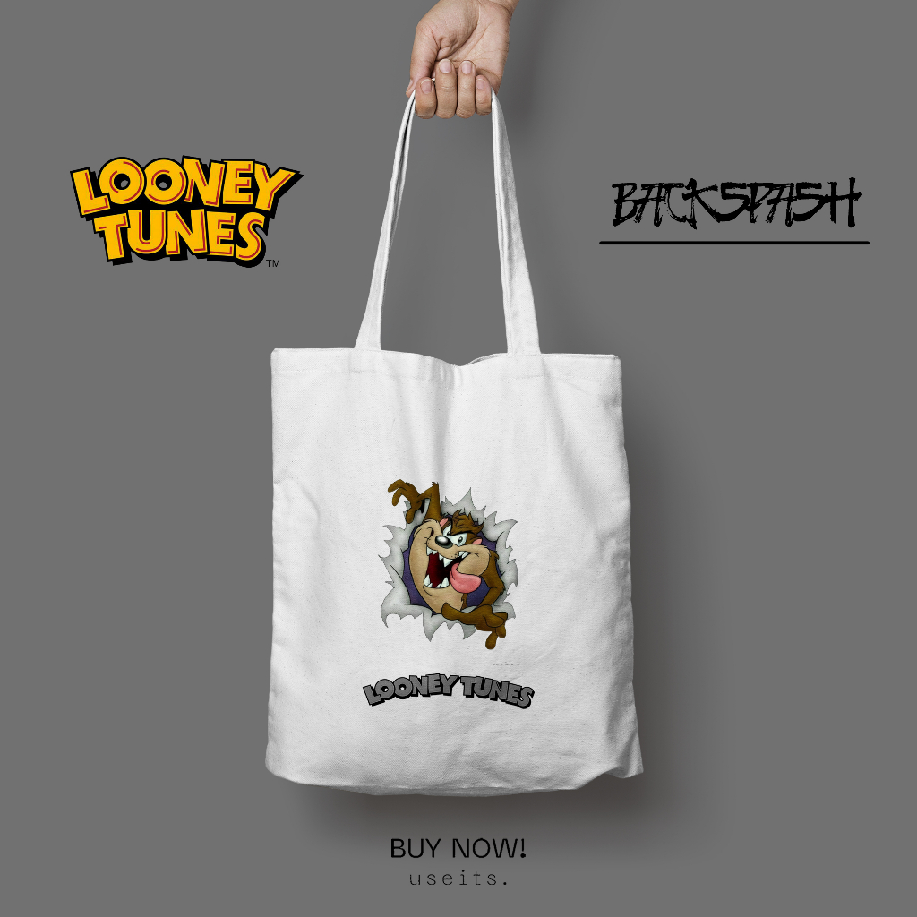 Totebag Tas Looney Tunes Pria Wanita - LOONEY TUNES