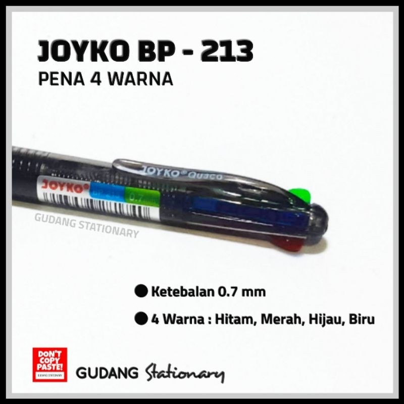 Pulpen 4 Warna JOYKO BP-213