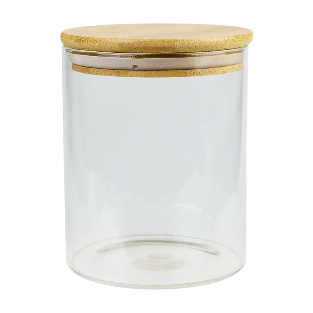 One Two Cups Toples Kaca Penyimpanan Makanan Glass Jar 750 ml - GH1270 - Transparent