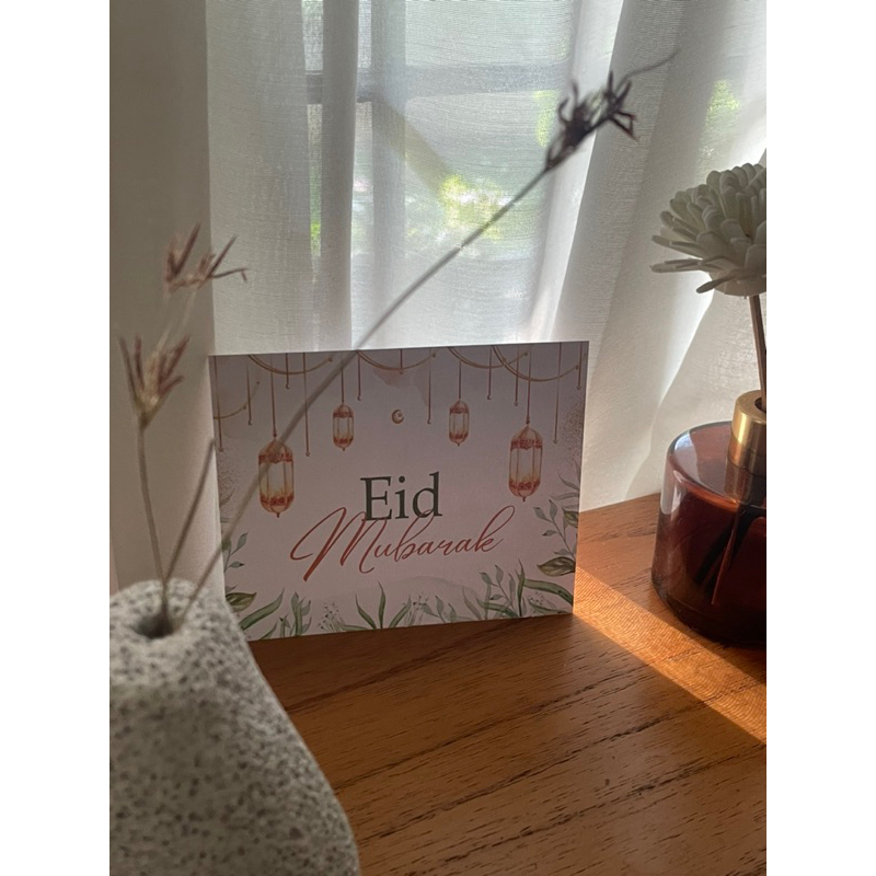 

Kartu Ucapan Selamat Idul Fitri / Eid Card / Kartu Idul Fitri / Eid Mubarak Card
