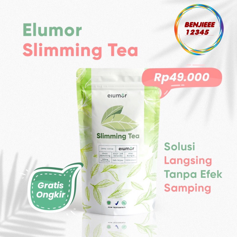 Elumor Slimming Tea teh pelangsing slim diet ELUMOR Original