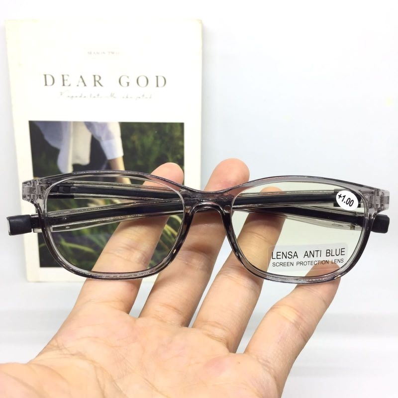 LN336 Kacamata Baca Antiradiasi +1.00 sd +300 Kacamata Baca Cowok Cewek