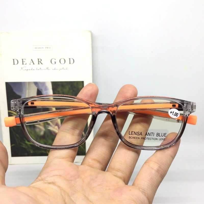 LN336 Kacamata Baca Antiradiasi +1.00 sd +300 Kacamata Baca Cowok Cewek