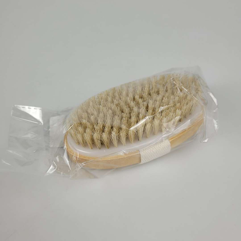 Sikat Mandi Scrub Badan Bath Brush Soft Bristle - SP884 - Wooden