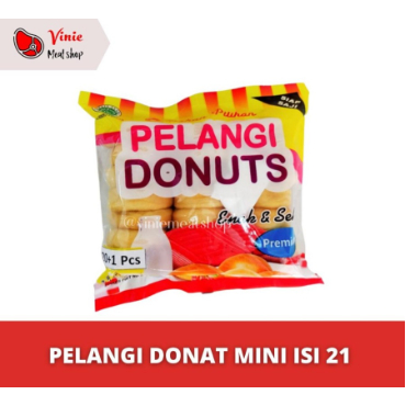 

Donat Pelangi Mini Isi 21 pcs