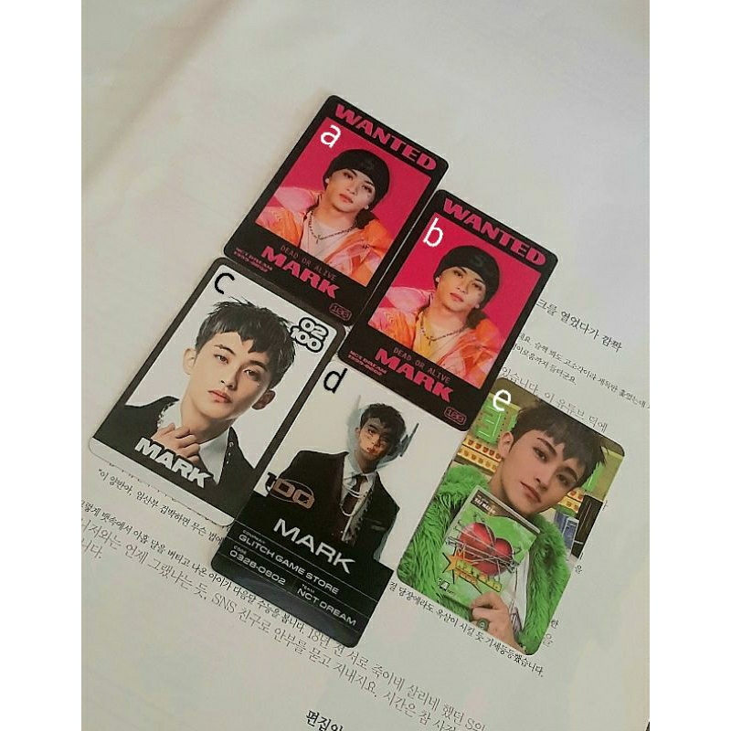 PHOTOCARD NCT DREAM MARK GLITCH MODE