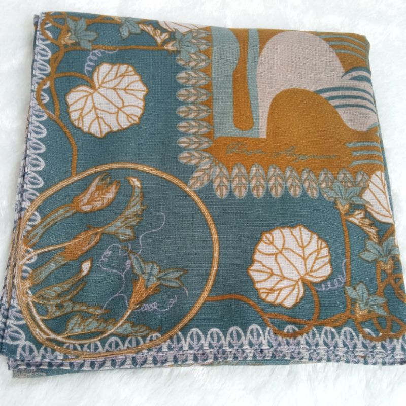 Preloved Timun Mas Scarf Restu Anggraini Alka Hijab segi empat