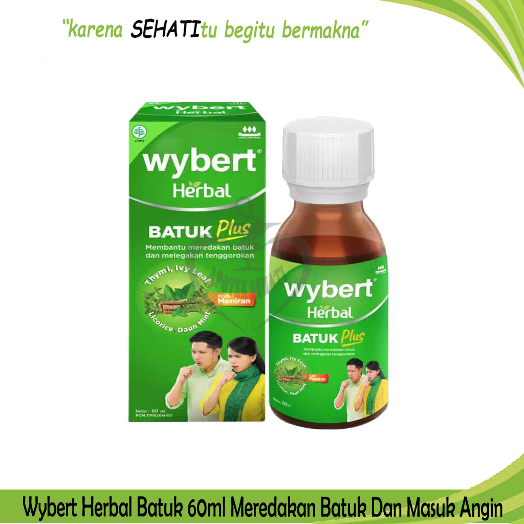 Wybert Obat Batuk Herbal Aman Untuk Ibu Hamil Dan Menyusui