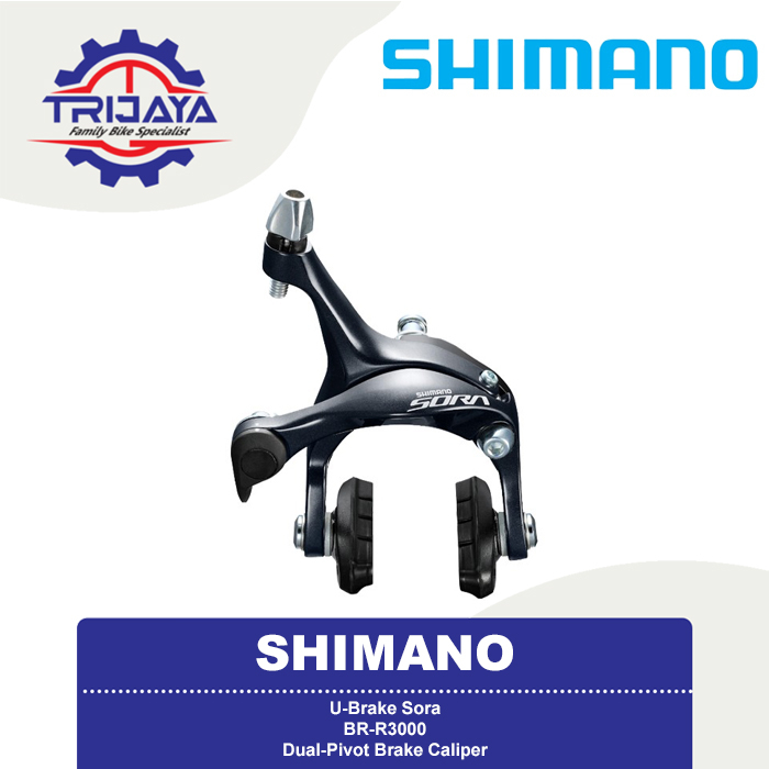 Shimano Sora BR-R3000 [1 Set Depan & Belakang] U-Brake / Brake Road