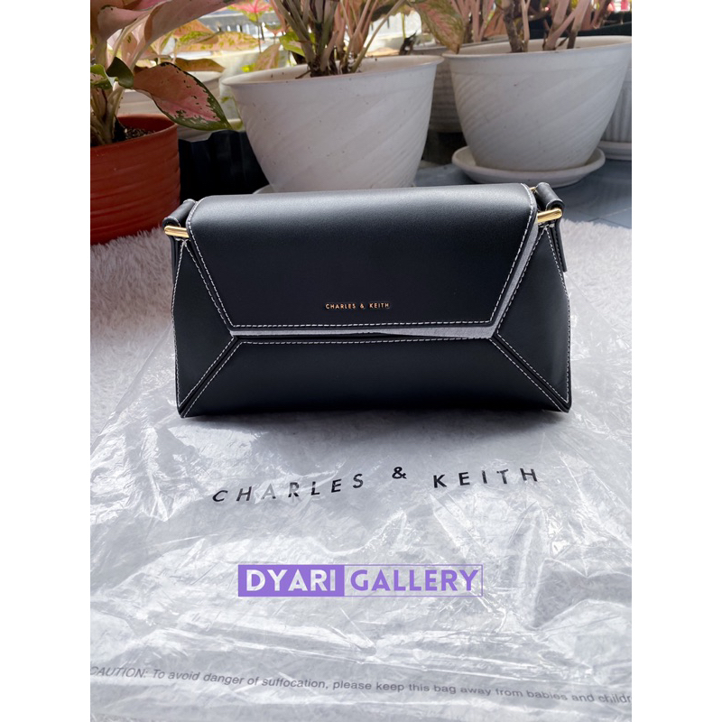 original charles & keith nasrin bag authentic ck c&k