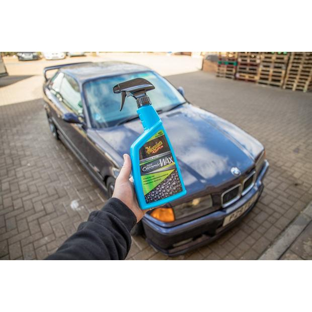 Meguiars Hybrid Ceramic Wax 100 ml Spray Wax SiO2 Efek Daun Talas Hydrophobic MURAH