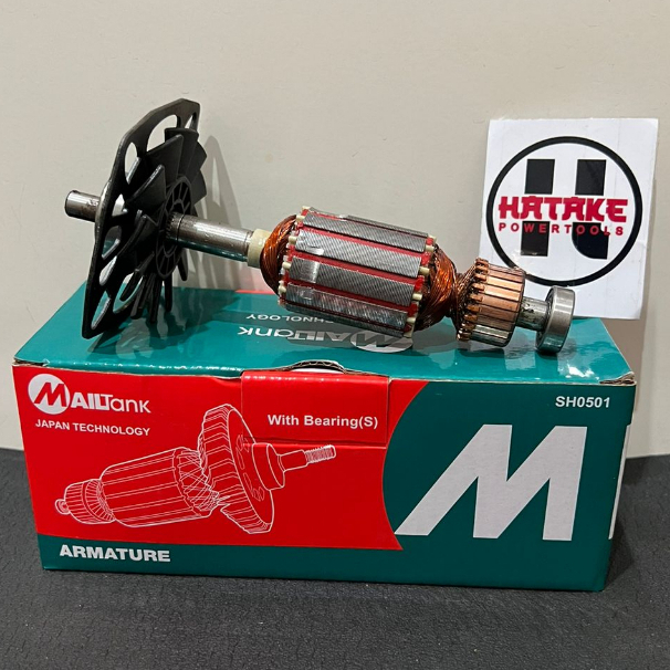 MAILTANK SH0501 ARMATURE MESIN GERINDA SH05 ORIGINAL / ANGKER GERINDA