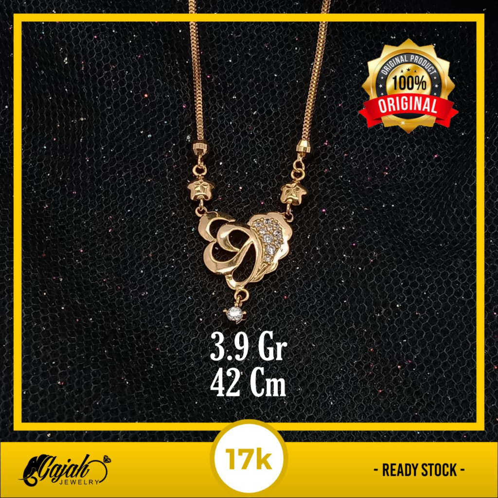 Kalung Emas 17K - 3.9 Gr Kadar 750 - 4677