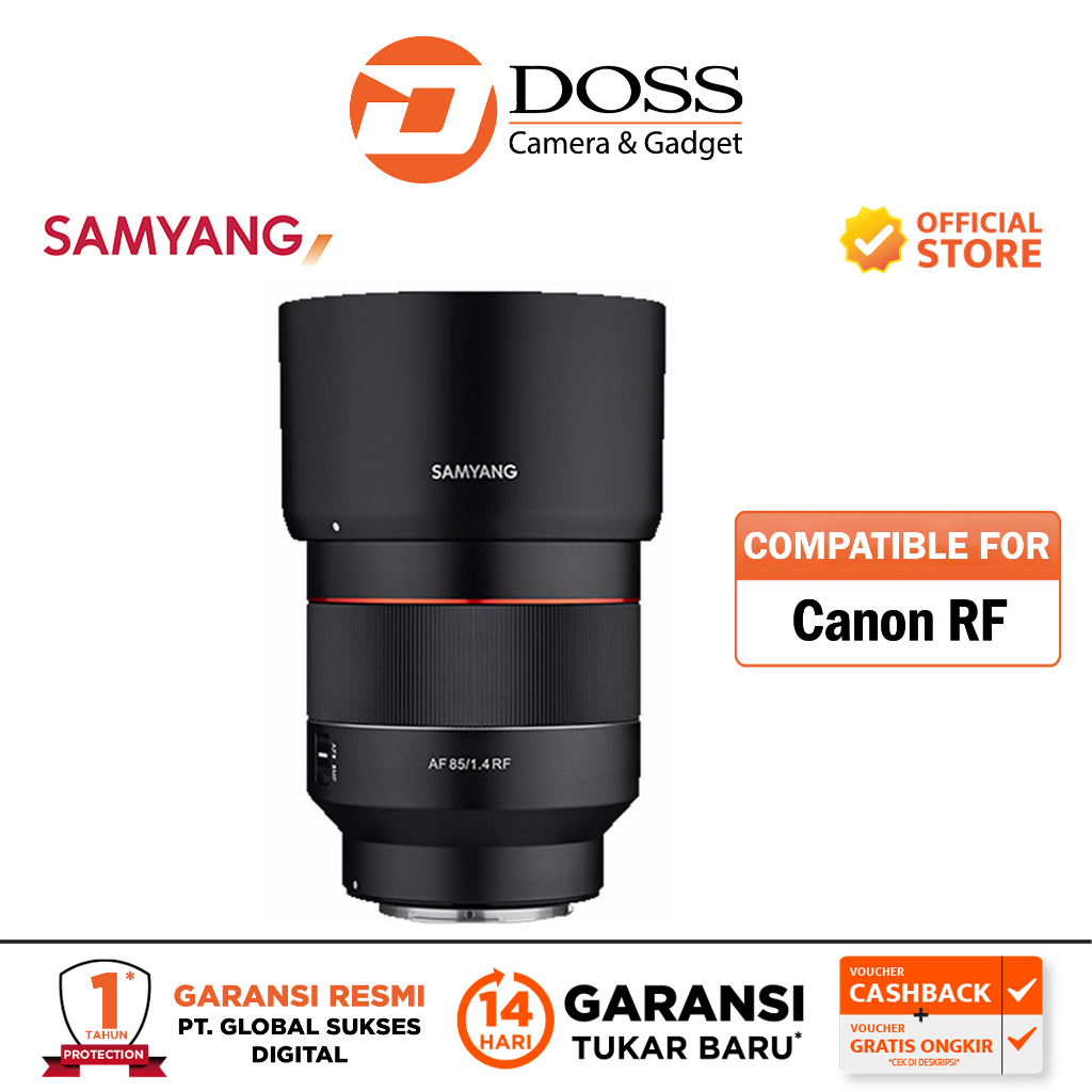 Samyang AF 85mm F1.4 RF For Canon RF Mount