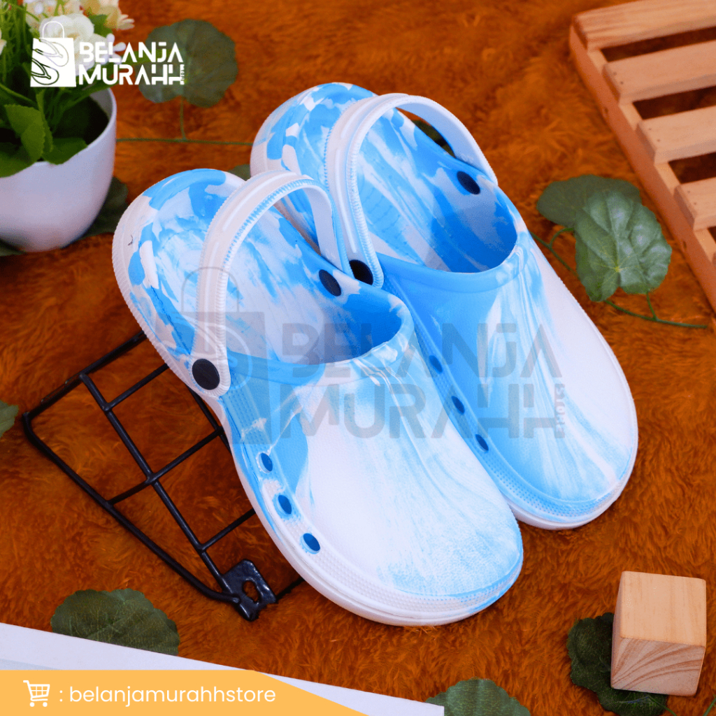 Sandal Kodok Tie Dye Wanita / Sandal Kodok Santai Nyaman Di Pakai Wanita New Model