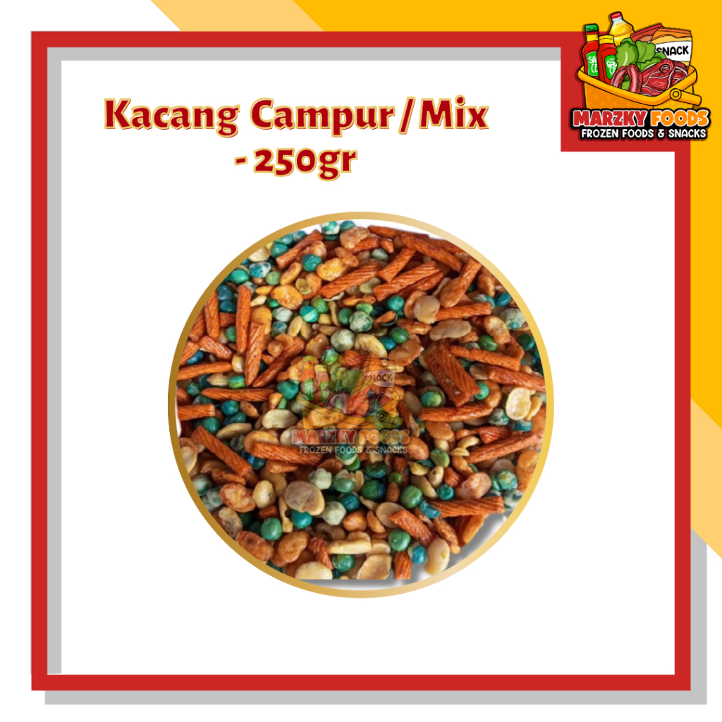 

Kacang Campur / Mix 250gr Pedas Manis