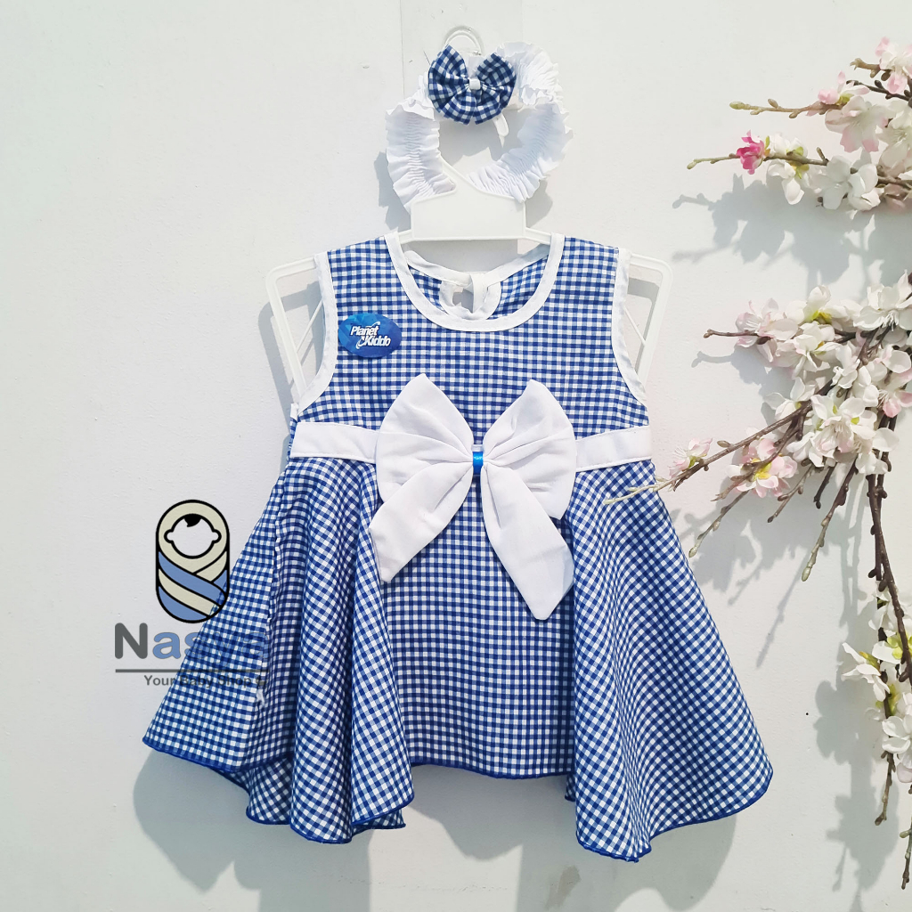 [P-064] Dress Bayi New Born (0-6 bulan) - planet kids