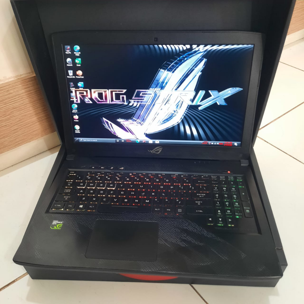 Laptop Asus ROG Strik 15 Hero GL503GE Core i7-8750H Ram 16/128SSD+1Tb BERGARANSI