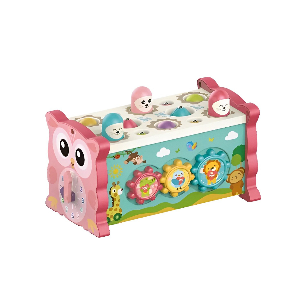 Magic Box 6in1 Multifungsi | Mainan Edukasi Anak 2-3-4-5-6-7 Tahun Laki Laki Perempuan 2023 Memancing Pukul Kayu