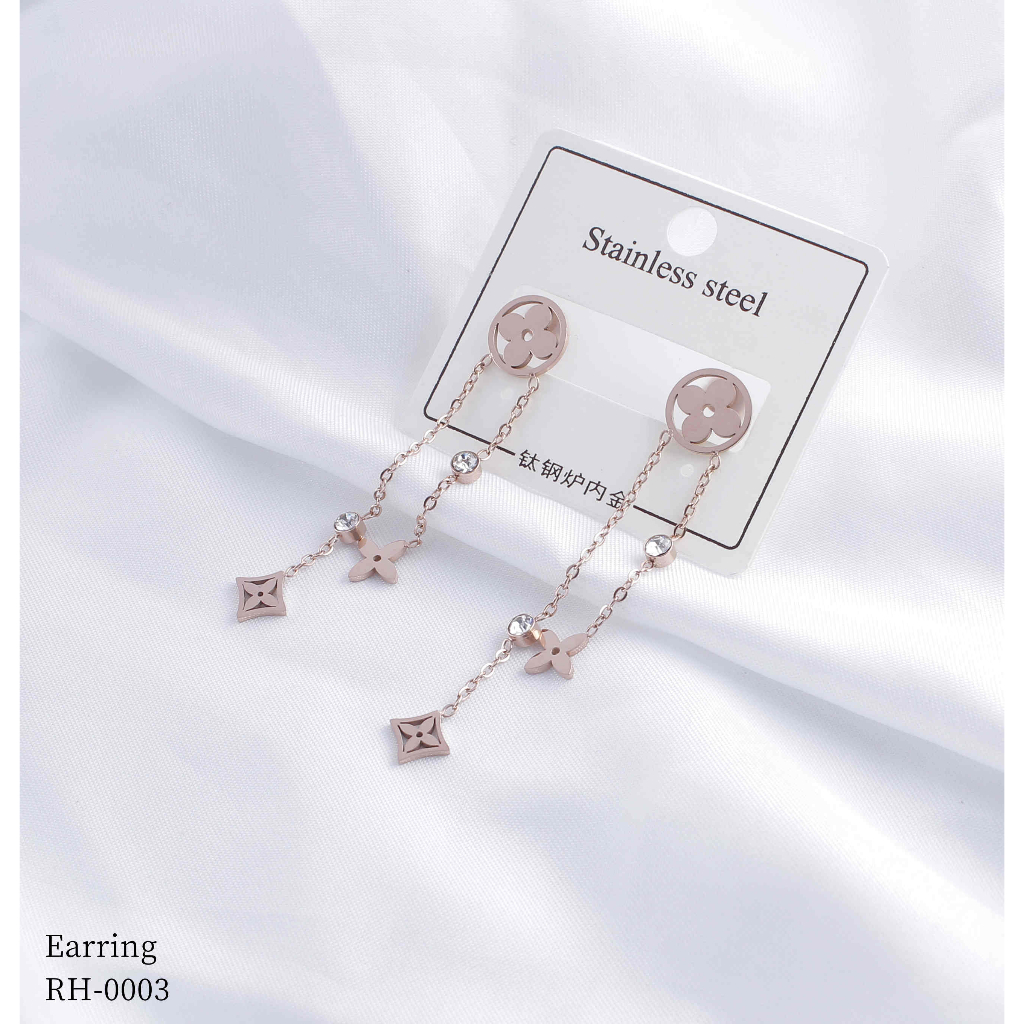 Anting Titanium  Perhiasan Cantik Fashion 0003/8379