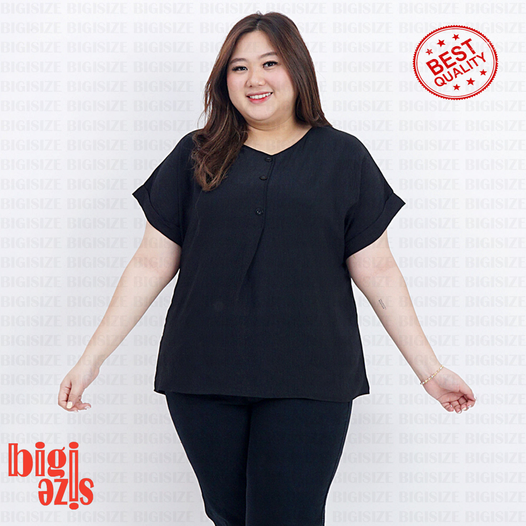 BLOUSE BIGSIZE POLOS  WANITA 08