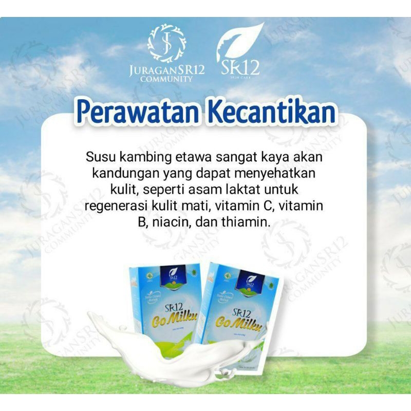 

GOMILKU SR12 SUSU KAMBING ETAWA MENYEHATKAN