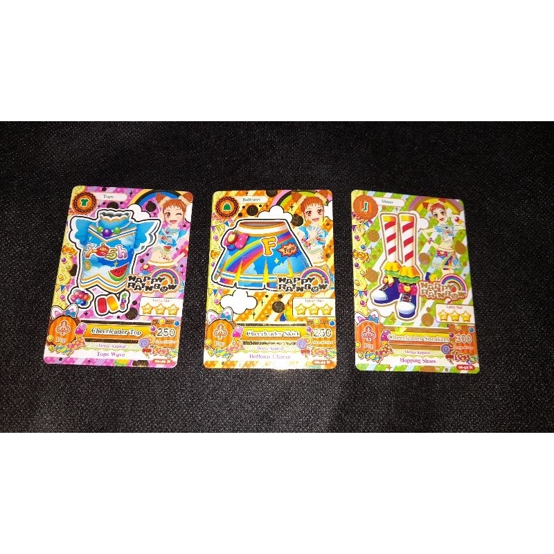 (AIKATSU CARD) Cheerleader Set